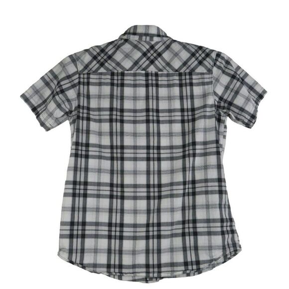 Columbia Button Up Shirt Men's Size Medium Outdoors Hiking Fishing Short Sleeve - Picture 2 of 8